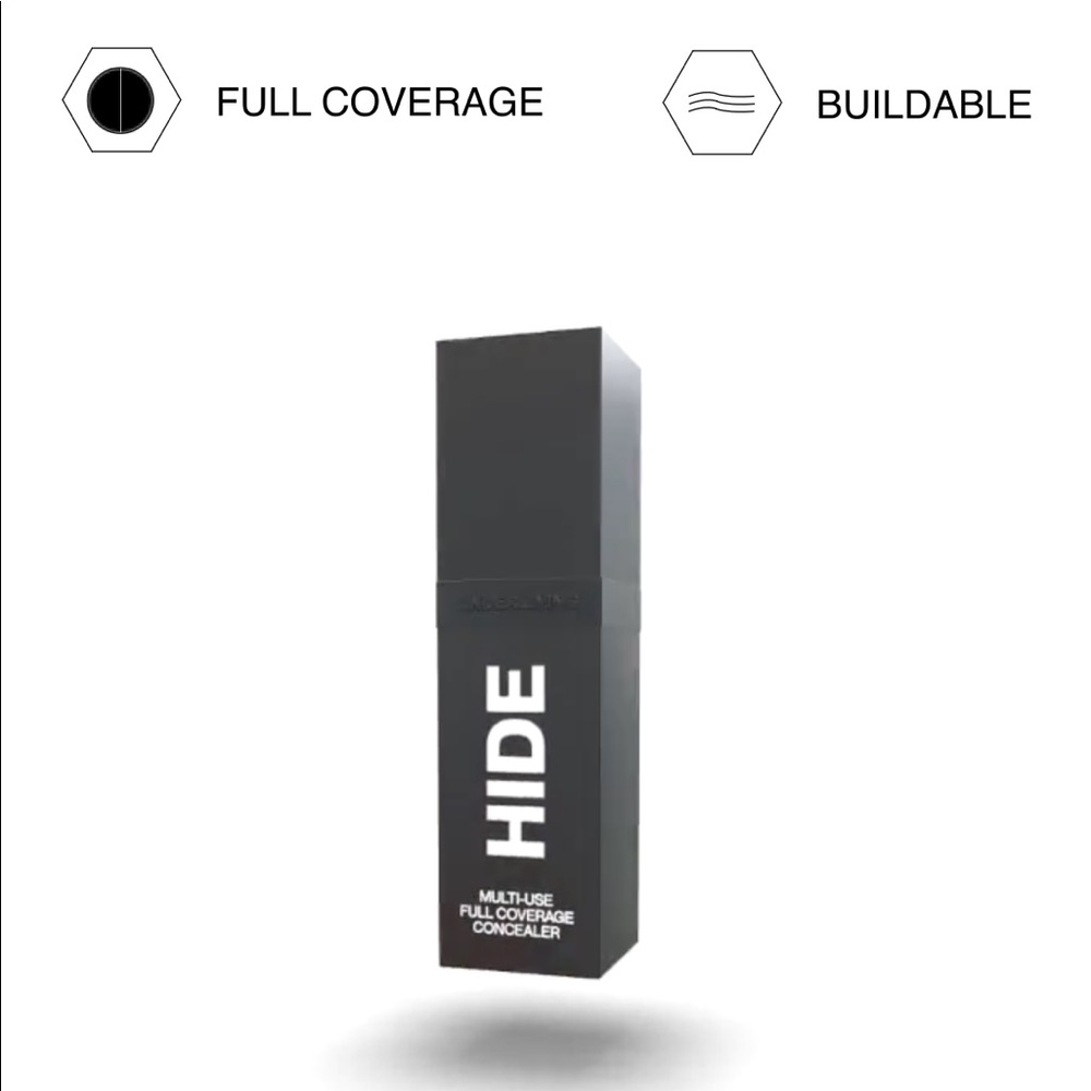 Brand New in box. Umber color. 4 left. Hide Multi-Use Full Coverage Concealers.
